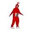 Partychimp Kostuum - TV figuur - Rood - S