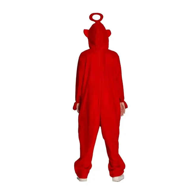 Partychimp Kostuum - TV figuur - Rood - S