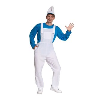 Partychimp Kostuum - Smurf - S