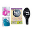 PartyXplosion Ballon - Gender reveal - Boy or girl - Met blauwe en roze confetti - 60cm