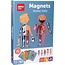 Magneetspel - Menselijk lichaam magneetkaart - 63dlg.