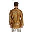 Partychimp Shirt - Disco - Goud - Glanzend - L