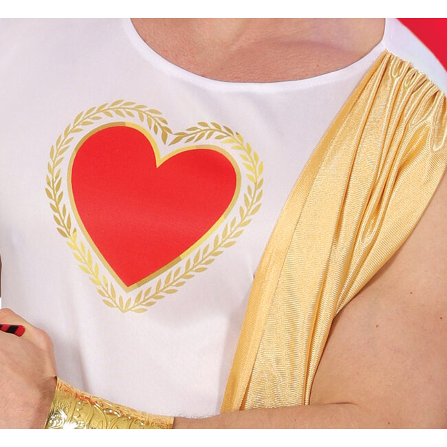 Fiestas Guirca Kostuum - Cupido - M - mt.48-50 - Jurk, riem & vleugels