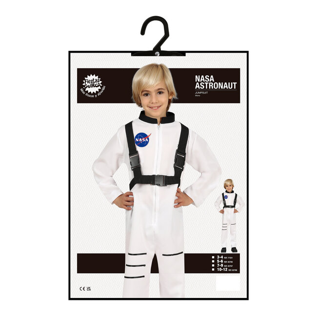 Guirca Creations Kostuum - Astronaut - mt.122-134 - 7-9jr.