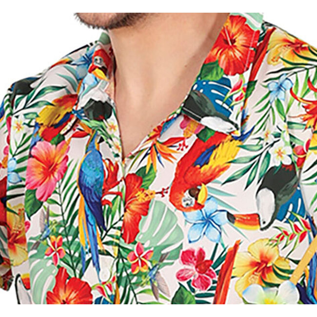 Guirca Creations Kostuum - Hawaii - Shirt en broek - M - mt.48-50