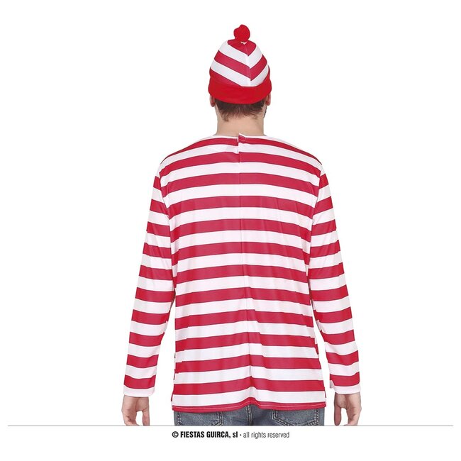 Guirca Creations Verkleedset - Wallie - T-shirt, muts & bril