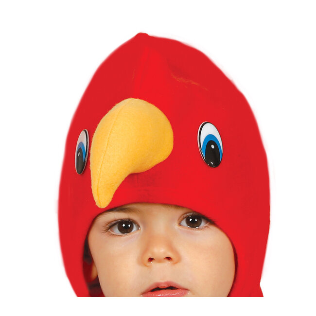 Fiestas Guirca Kostuum - Papegaai - mt.92 - 1,5-2 jaar