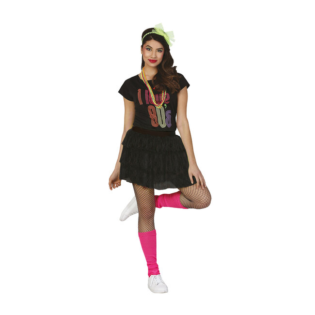 Fiestas Guirca Petticoat - Rok - Zwart - 40cm