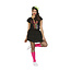 Guirca Creations Rokje Kant - Zwart - 40cm - Maat s/m