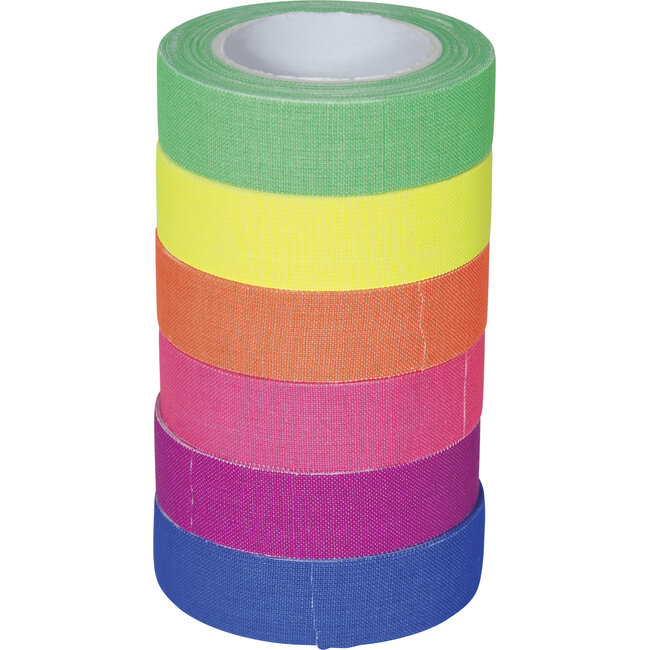 Tape - Gekleurd - 5m - 6st.