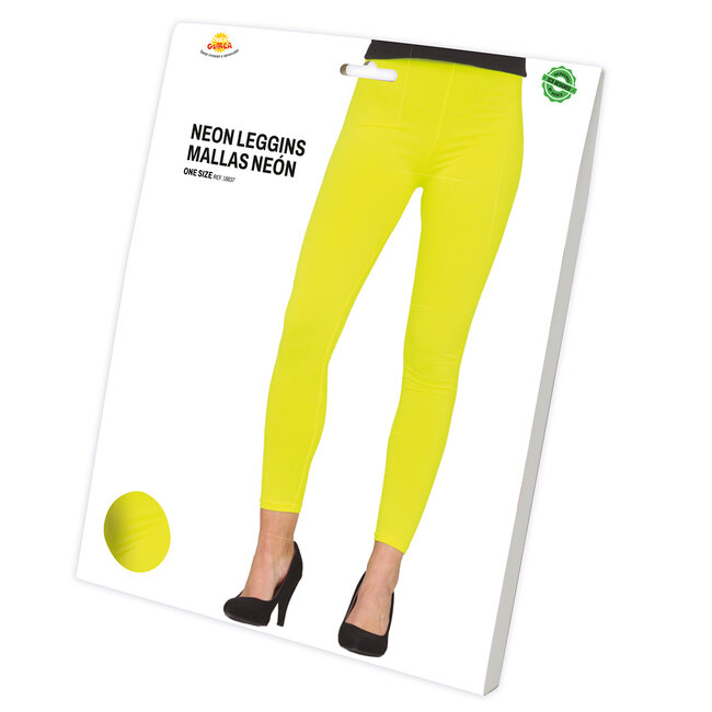 Fiestas Guirca Legging - Geel - Neon - One size