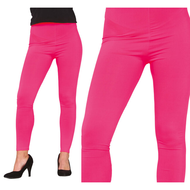 Legging - Roze - Neon - One size