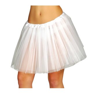 Guirca Creations Rokje - Tutu - Tule - Wit - 40cm