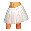 Fiestas Guirca Rokje - Tutu - Tule - Wit - 40cm