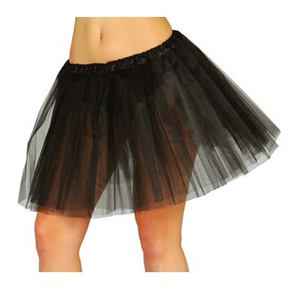 Guirca Creations Rokje - Tutu - Tule - Zwart - 40cm