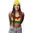 Guirca Creations Muts - Neon geel - Retro
