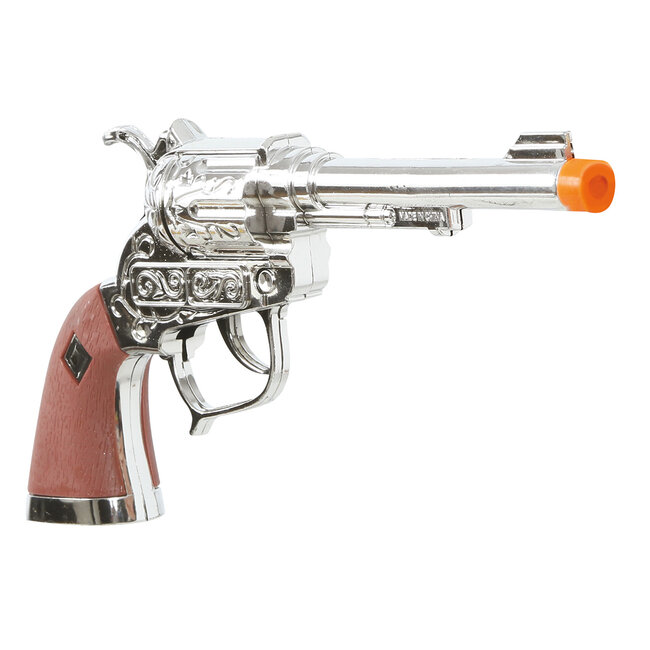Pistool - Revolver - Western - 25cm - Niet voor klappertjes