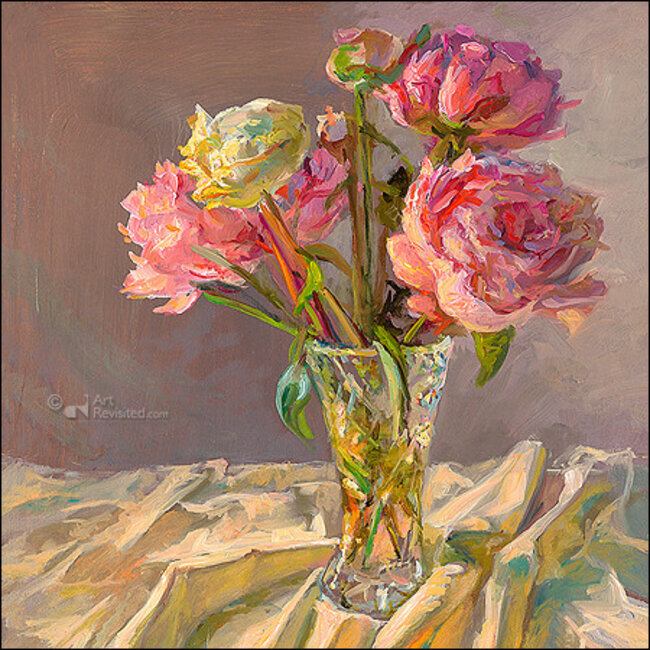 Comello Kaartenmapje - 2 x 4 designs - Keimpe van der Kooi - Colorful - 12x12cm