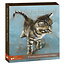 Comello Kaartenmapje - 2 x 4 designs - Dorus Brekelmans - Kittens - 12x12cm