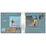 Comello Kaartenmapje - 2 x 4 designs - Dinie Boogaart - Freedom - 12x12cm