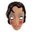 PartyXplosion Masker - Vrouw - Sara - 1st. - Willekeurig geleverd