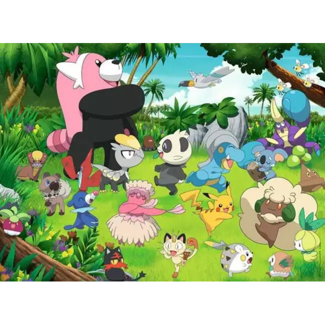 Ravensburger Puzzel - Pokémon - Wilde Pokémon - 300st. - XXL