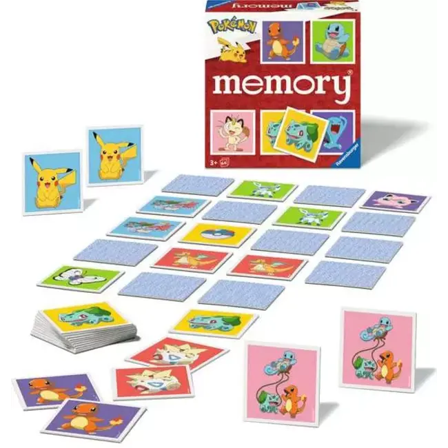 Ravensburger Spel - Memory - Pokémon