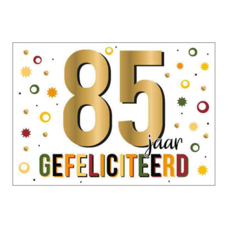 Artige Kaart - Goud waard - 85 jaar - DSY035