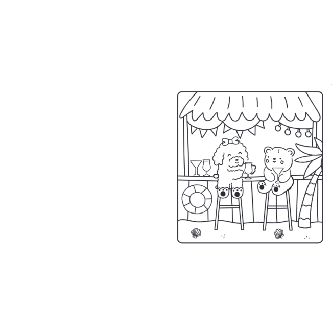 Lantaarn Boek - Kleurboek - Sunny vibes - Comfy & cosy