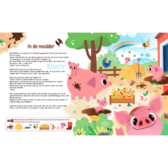 Lantaarn Boek - Speuren op de boerderij