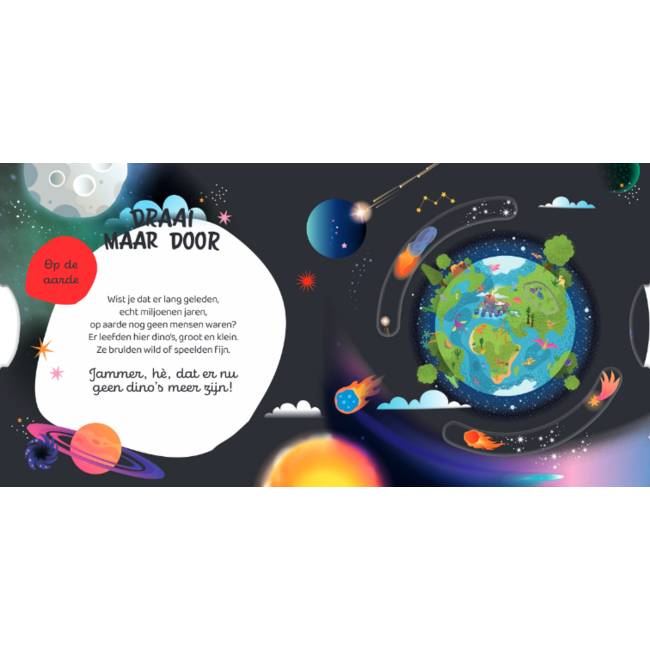 Lantaarn Boek - Draai maar door - Dino's