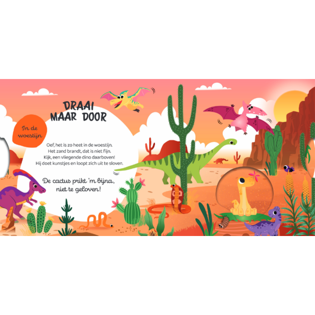 Lantaarn Boek - Draai maar door - Dino's