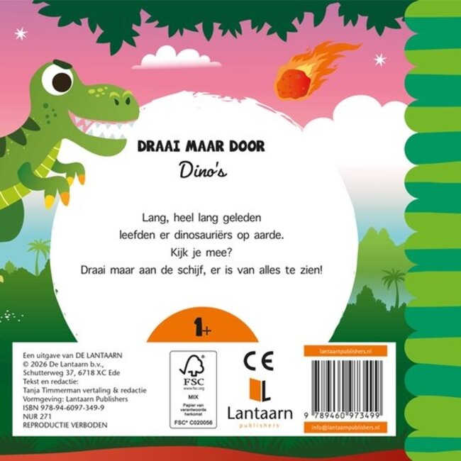 Lantaarn Boek - Draai maar door - Dino's