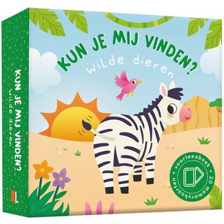 Lantaarn Boek + 20 memory kaarten - Kun je mij vinden? - Wilde dieren