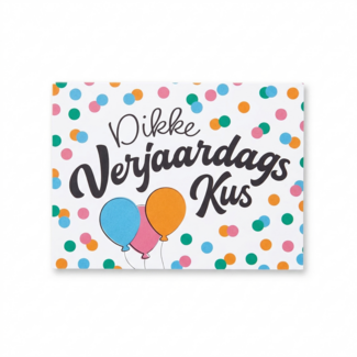 Artige Kaart - Artige - Eyecandy - Dikke verjaardags kus - EC12-F