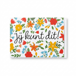 Artige Kaart - Eyecandy - Jij kunt dit - EC32-D