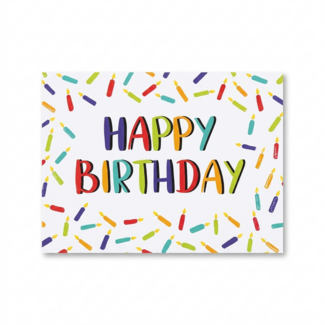 Artige Kaart - Happy birthday - Eyecandy - EC30-D