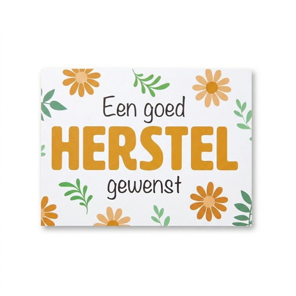 Kaart - Artige - Eyecandy - Een goed herstel gewenst - EC46-E