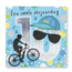 Depesche Kaart - Leeftijd & muziek - 10 jaar - Fiets - 020A.