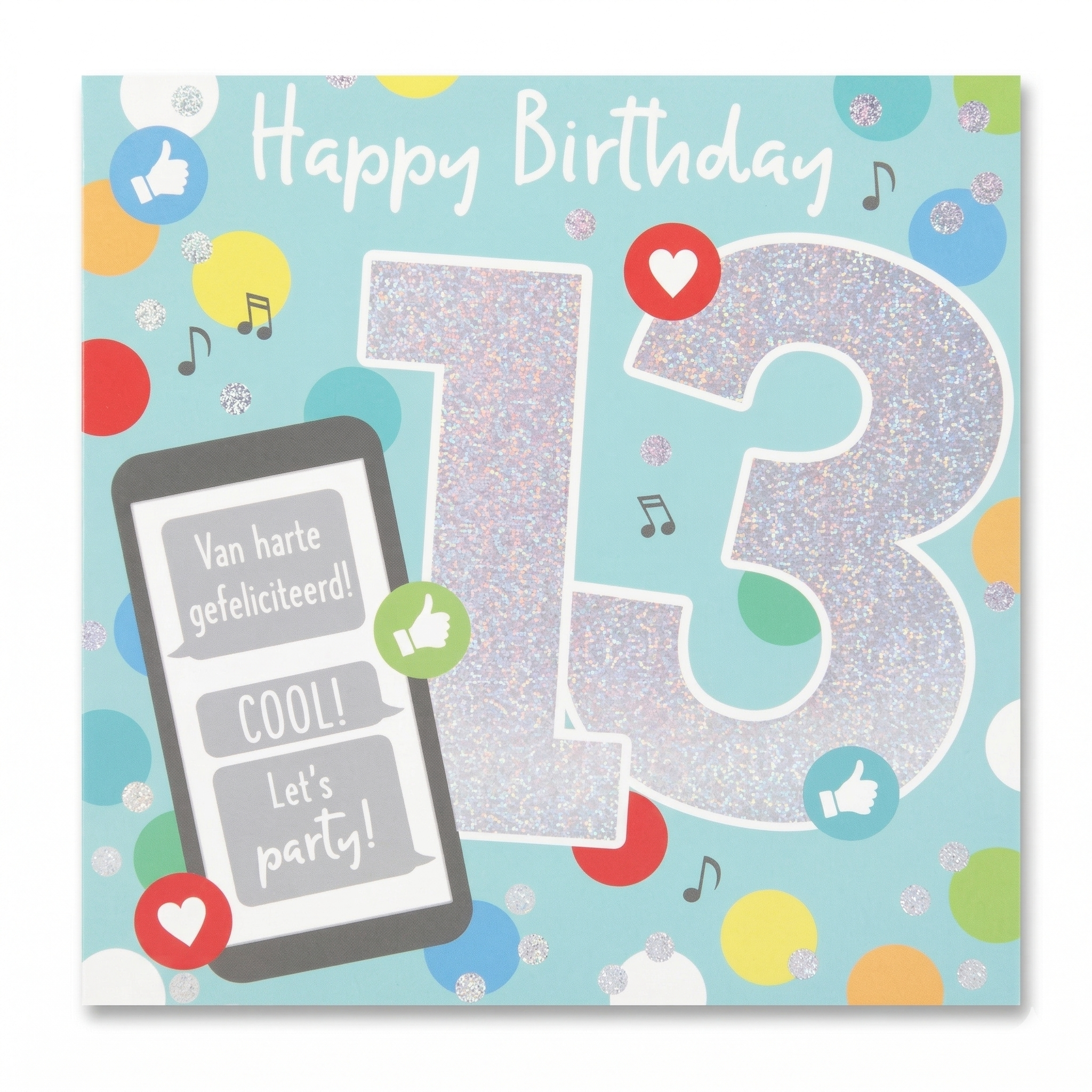 Kaart - Leeftijd & muziek - 13 jaar - 023A.