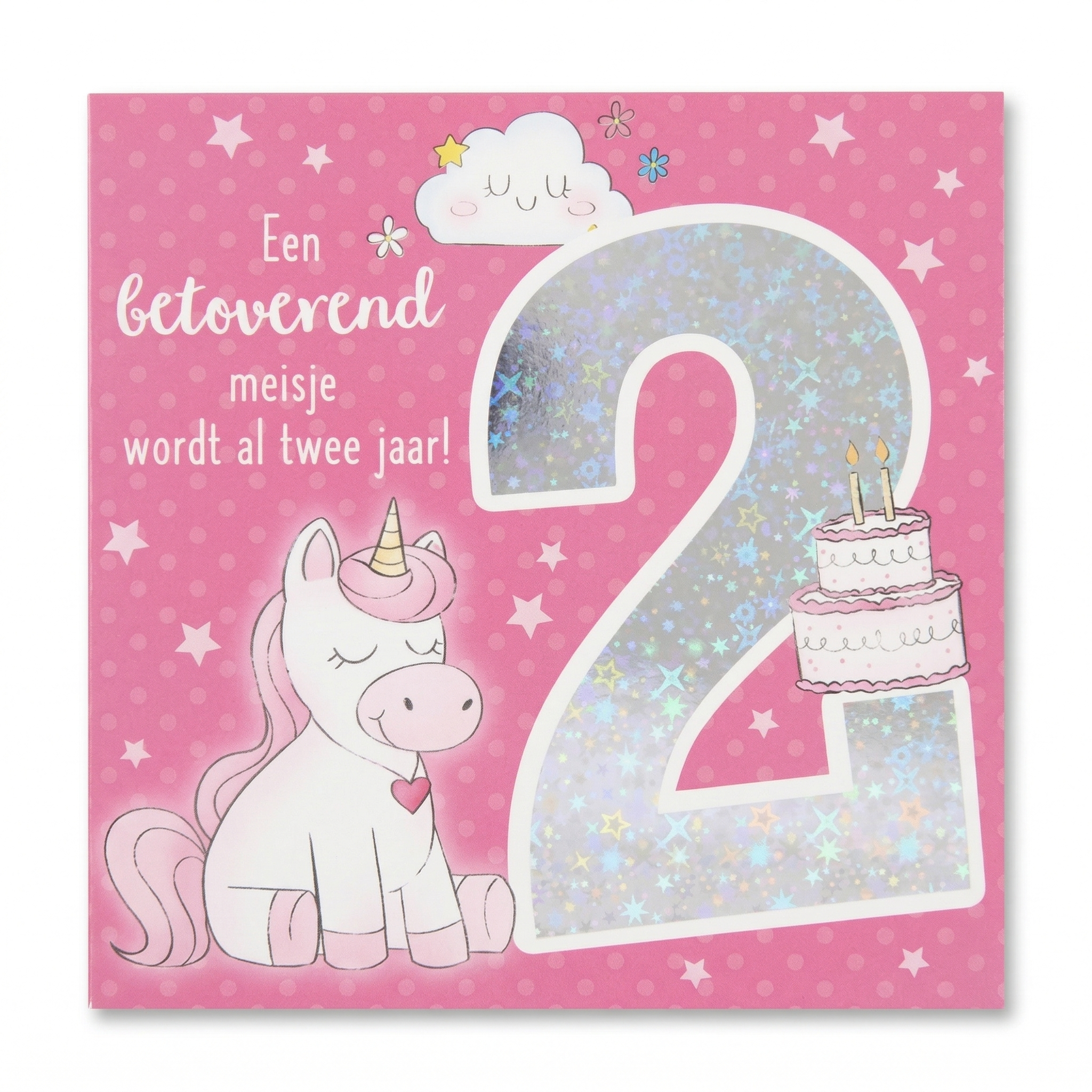 Kaart - Leeftijd & muziek - 2 jaar - Eenhoorn - 003A.