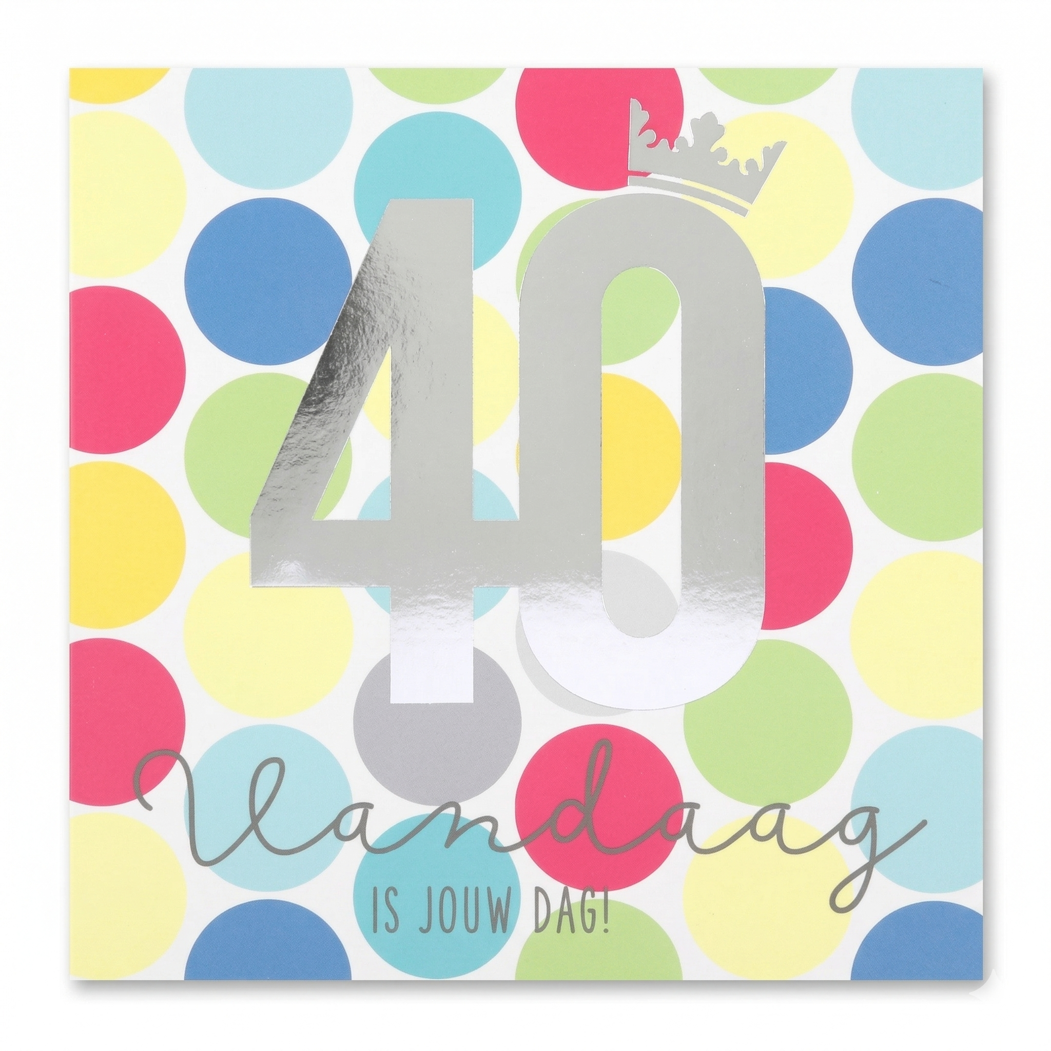 Kaart - Leeftijd & muziek - 40 jaar - Vandaag is jouw dag! - 038A.