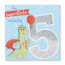 Depesche Kaart - 5 jaar - Draak - Leeftijd & muziek - 010A.