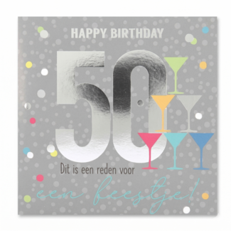 Depesche Kaart - Leeftijd & muziek - 50 jaar - Dit is een reden voor - 042A.