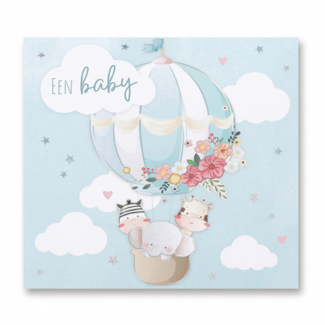 Depesche Kaart - Pop-up, licht & muziek - Een baby - 048A.