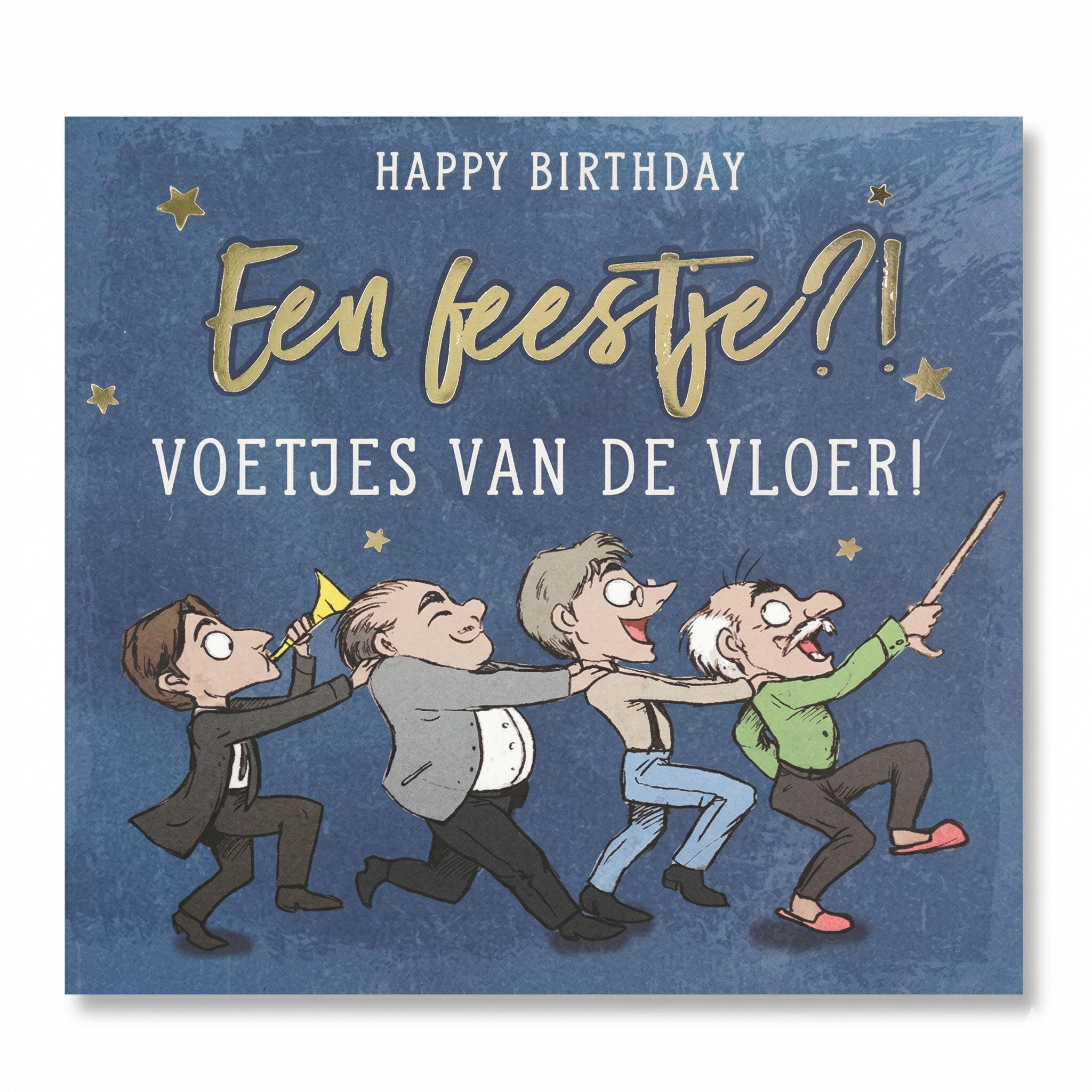 Kaart - Pop-up, licht & muziek - Een feestje, voetjes van de vloer - 024A.