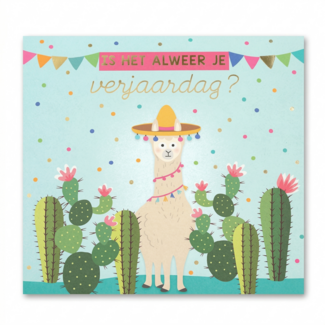 Depesche Kaart - Pop-up, licht & muziek - Is het alweer je verjaardag? - 025A.