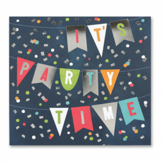Depesche Kaart - Pop-up, licht & muziek - It's partytime - 030A.