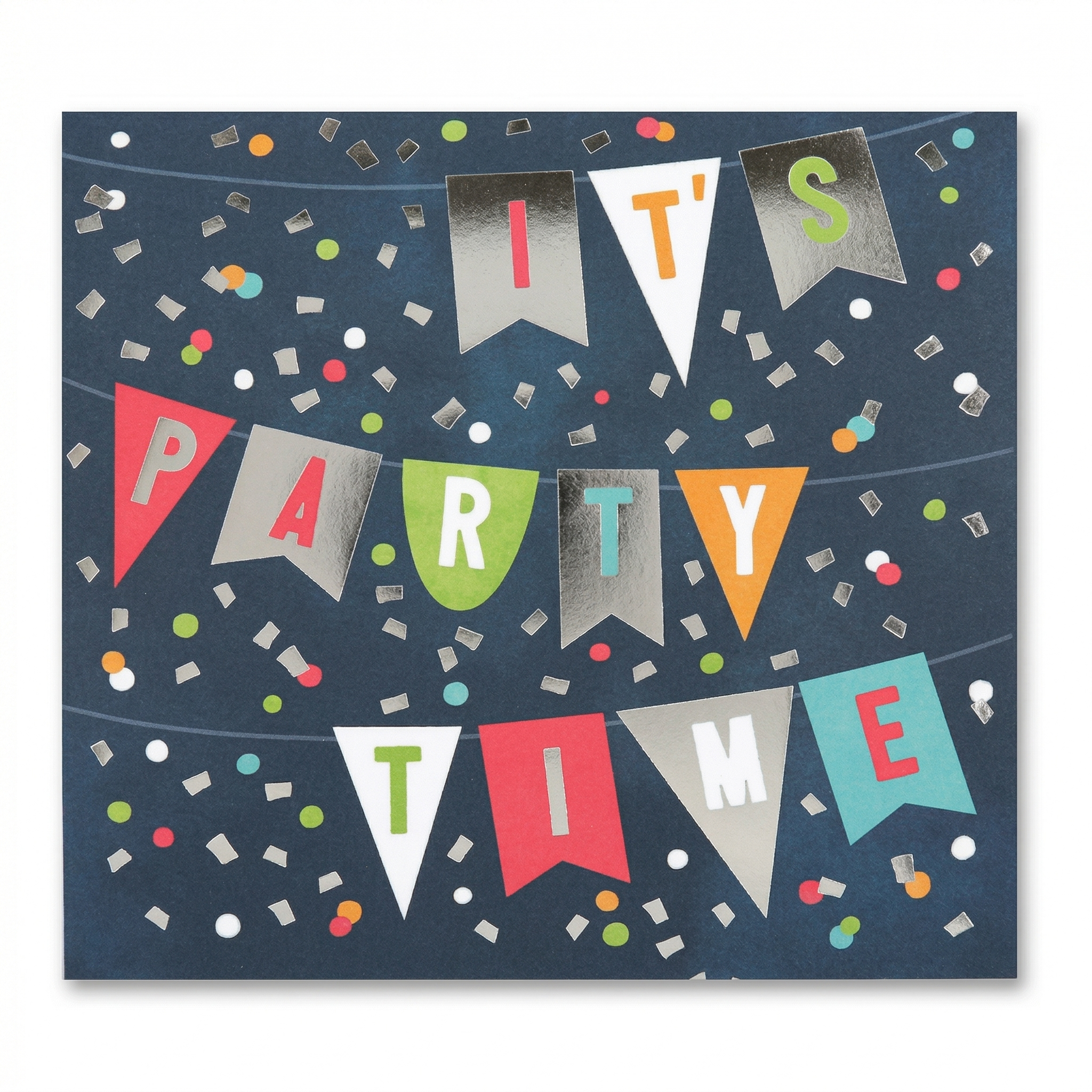 Kaart - Pop-up, licht & muziek - It's partytime - 030A.