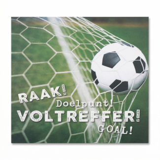 Depesche Kaart - Raak! Doelpunt! Voltreffer! Goal! - Pop-up, licht & muziek - 036A.